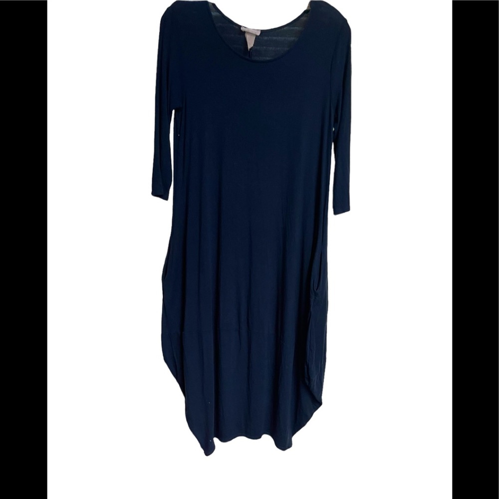 Pastel by Vivienne Navy Cocoon Dress
